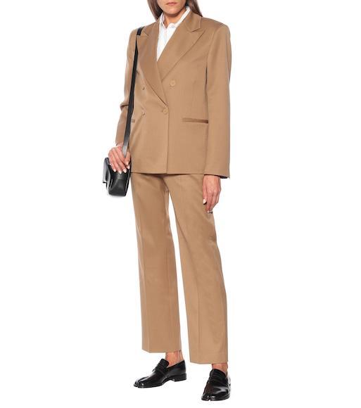 MAISON MARGIELA 20mm Tabi Brushed Leather Loafers In Black