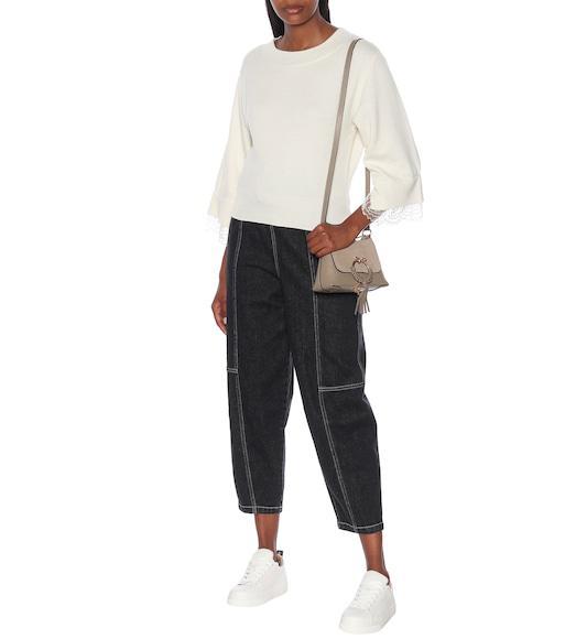 CHLOÉ Chloe White Leather Lauren Low-top Sneakers