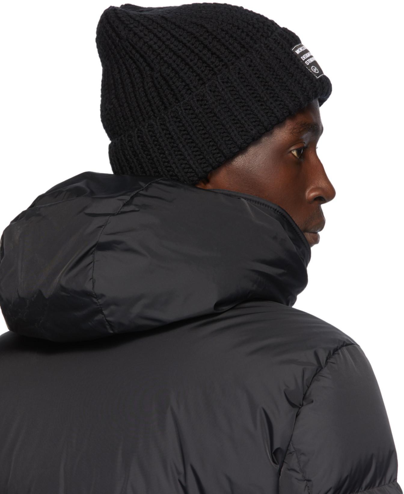 MONCLER Montcla Water Repellent Short Hooded Down Jacket In Black