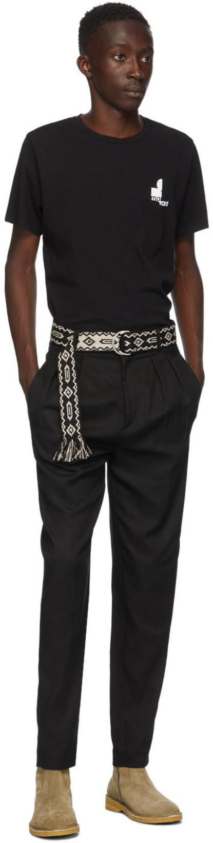 ISABEL MARANT T-shirt Zafferh Aus Baumwolle Mit Logo In Black