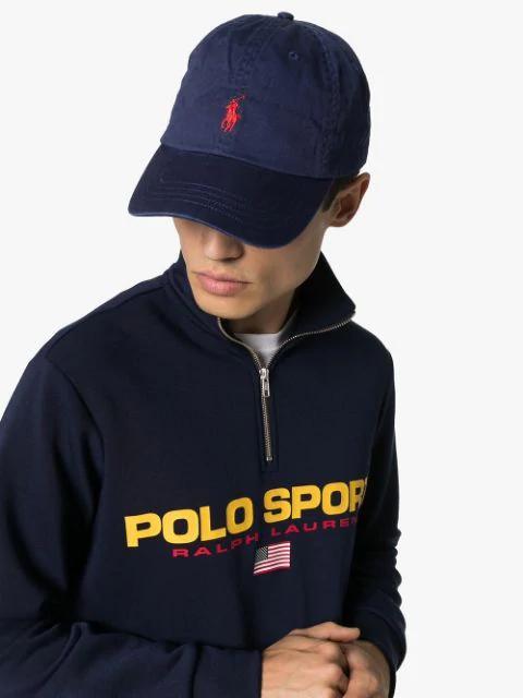 POLO RALPH LAUREN Cotton Embroidered Logo Tee In White