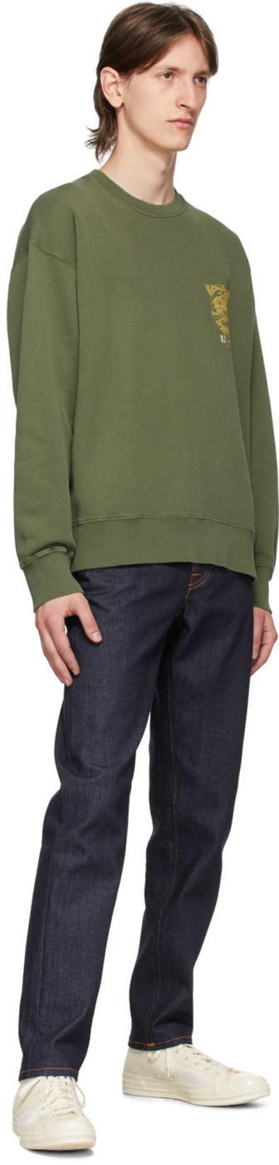 NUDIE JEANS Gritty Jackson Organic-cotton Straight-leg Jeans In Navy