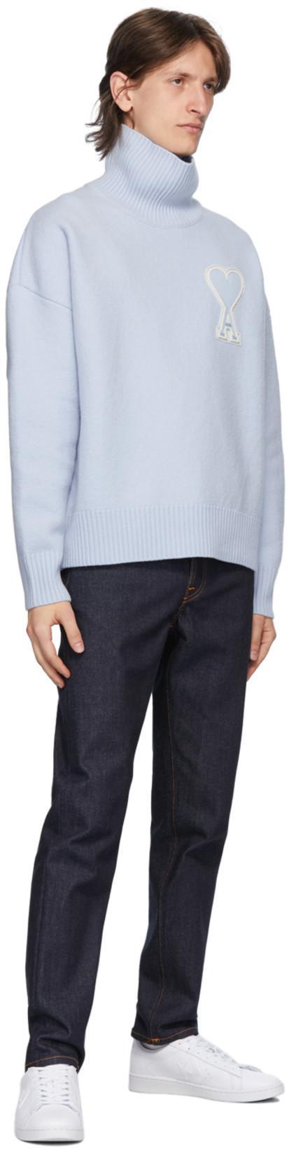 NUDIE JEANS Gritty Jackson Organic-cotton Straight-leg Jeans In Navy