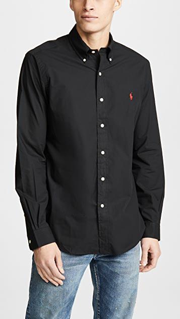 POLO RALPH LAUREN Shirt With Pony In Black