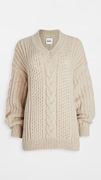 ISABEL MARANT Leather Lace-up Sneakers In White