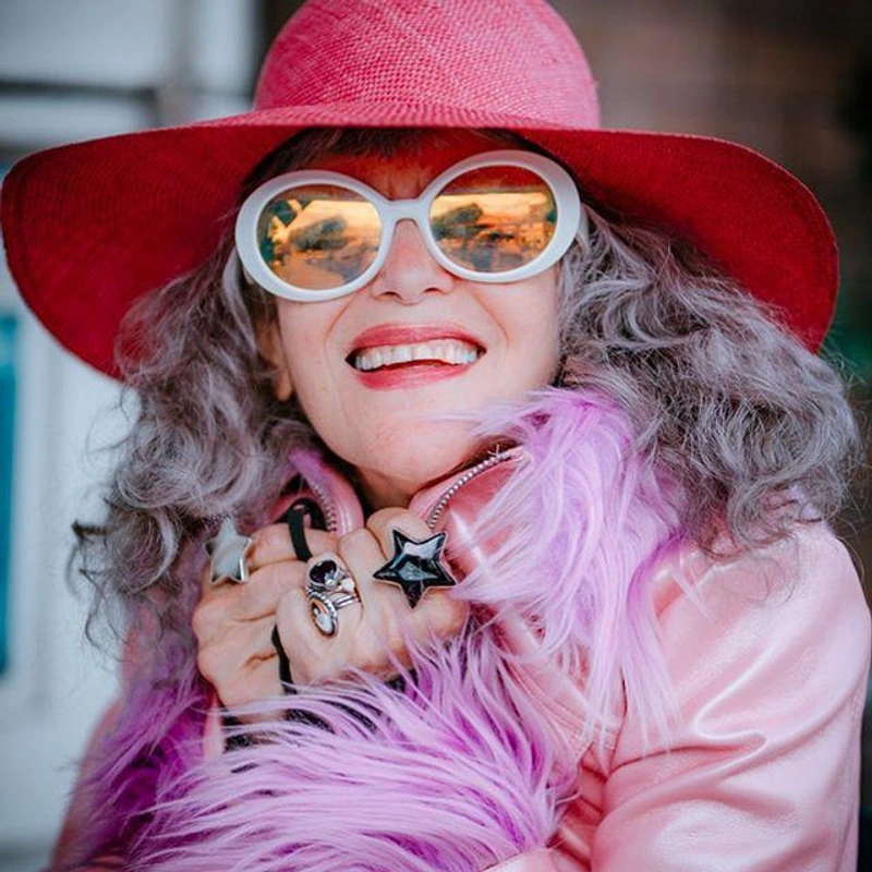 theladykrishna's Post | Wearing: Michael Michael Kors Crinkled Leather Biker Jacket In Pink