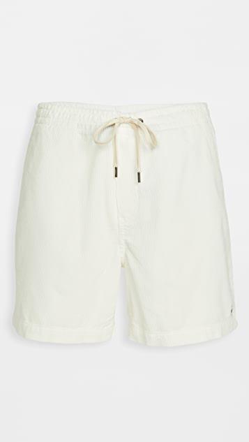POLO RALPH LAUREN Linen Shorts In White