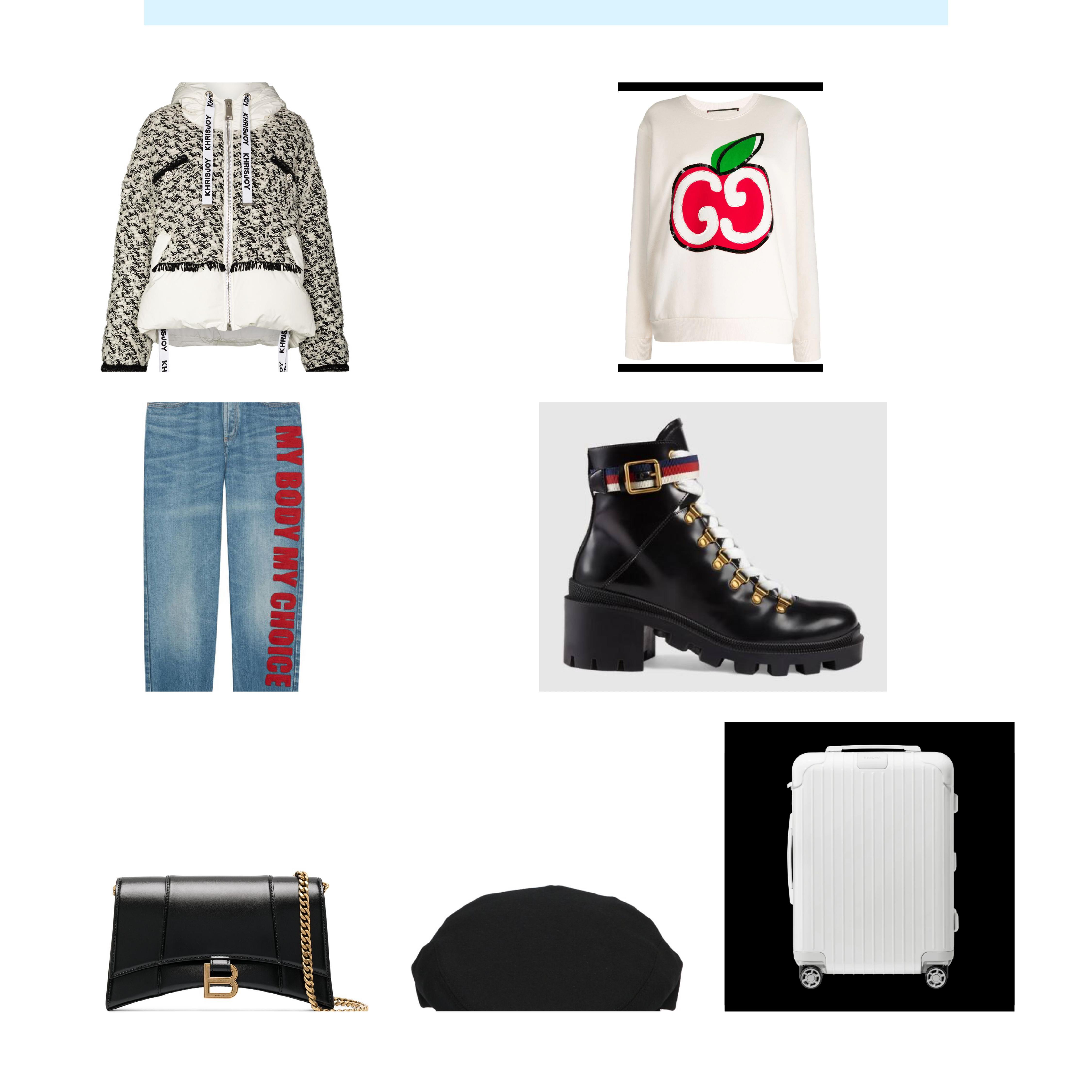 GUCCI 'my Body My Choice' Jeans In Blue