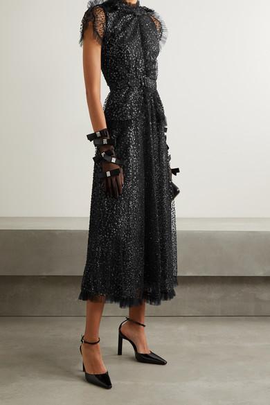 JOHNSTONS OF ELGIN Fingerless Cashmere Gloves In Black