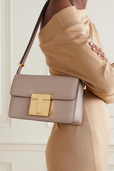 TOM FORD 85mm Padlock Leather Sandals In Pink