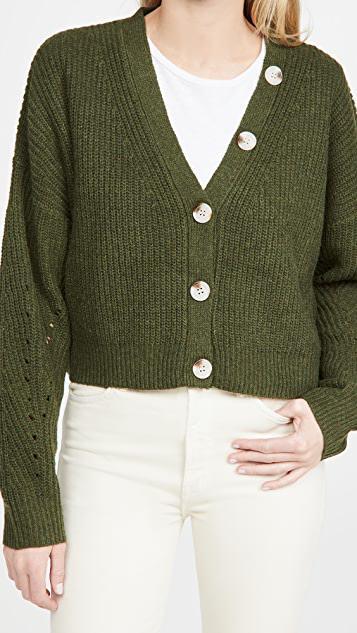 MOTHER The Lil Patch Pocket Undercover Sneak Wide Leg Jeans In White