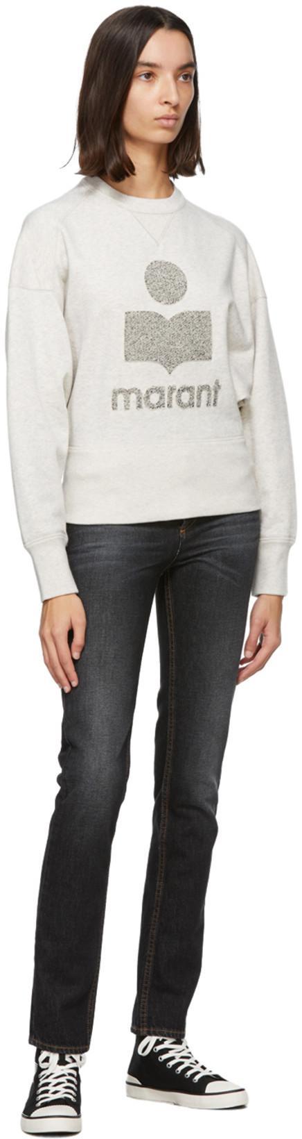 ISABEL MARANT Ribbed-toe Cap High-top Sneakers In Black