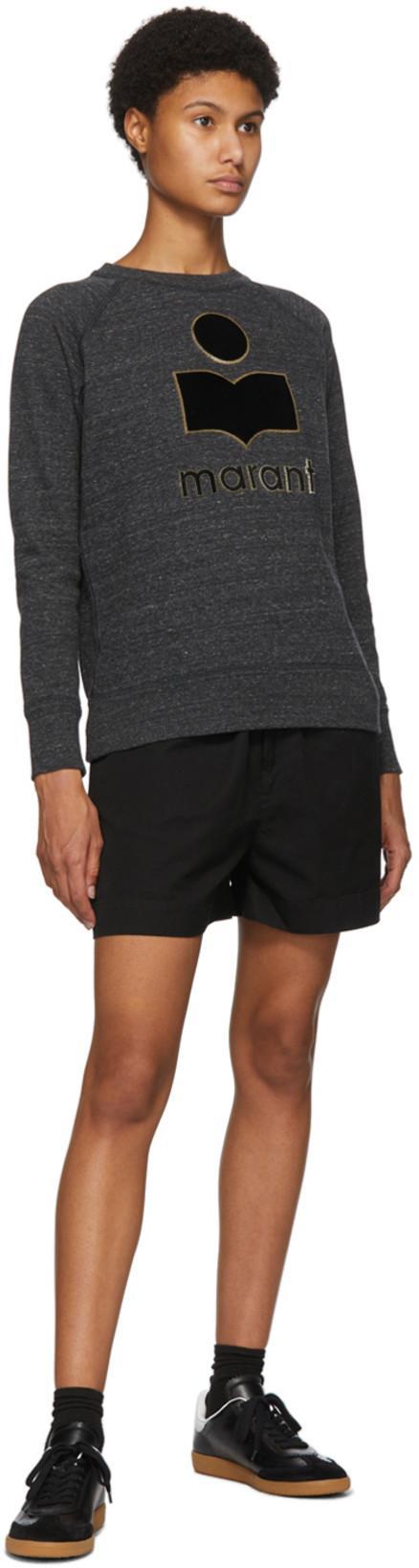 ISABEL MARANT Bryce Low-top Leather Sneakers In Black