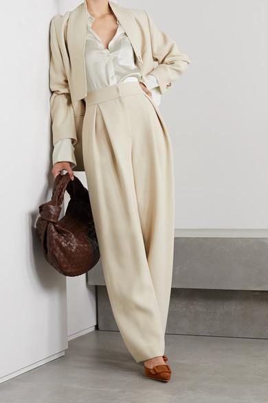 MANOLO BLAHNIK Maysale 50 Buckled Suede Mules In Brown