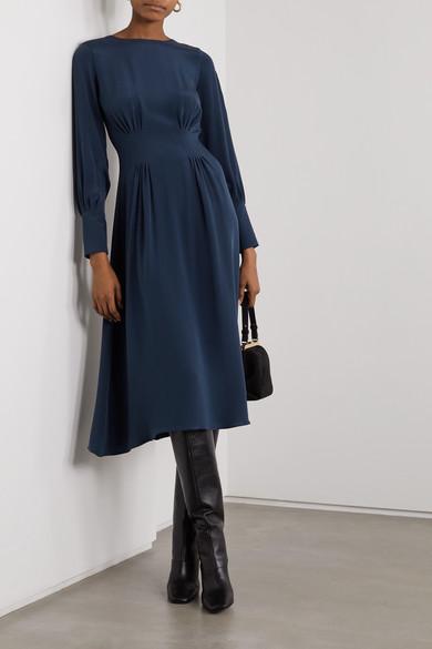 JIMMY CHOO Tempe Knee-high Leather Boots In Black