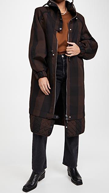 AGOLDE Panoramic Wild Straight-leg-jeans In Schwarz