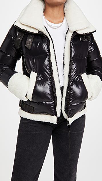 AGOLDE Panoramic Wild Straight-leg-jeans In Schwarz