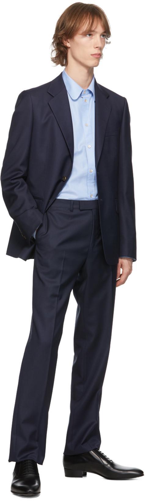 GUCCI Men's Adel Double G Leather Oxfords In Black