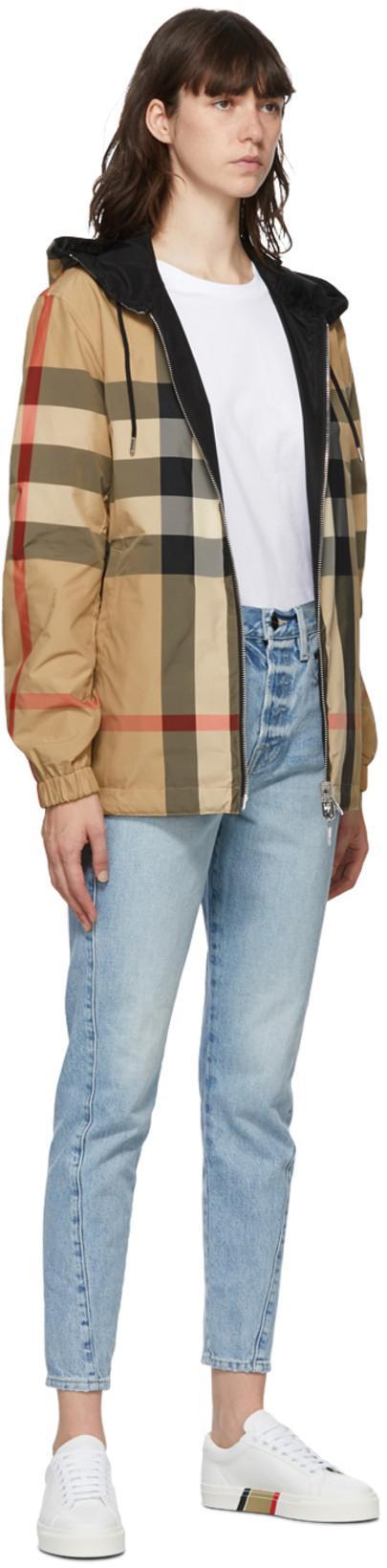 ROSETTA GETTY White Cropped Sleeve T-shirt