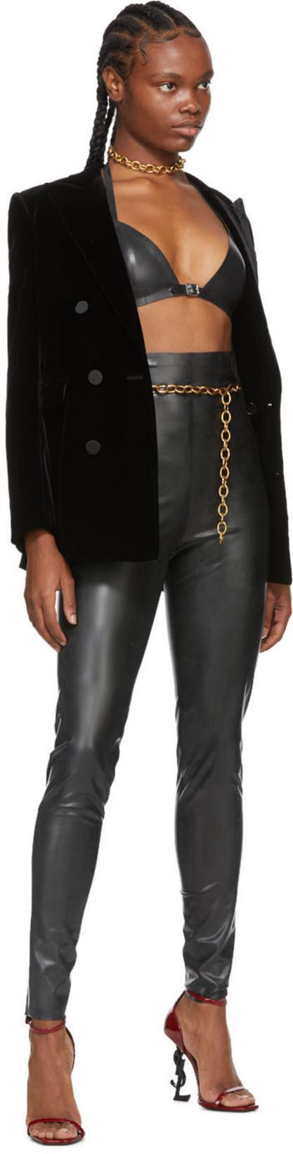 SAINT LAURENT Opyum Buckle-fastening Sandals In Red