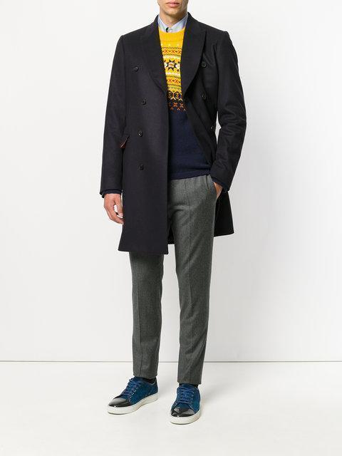 POLO RALPH LAUREN Embroidered Logo Cotton Shirt In Pastel