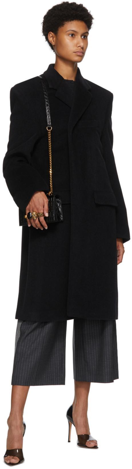 ALEXANDER MCQUEEN Mini Jewelled Satchel In Black