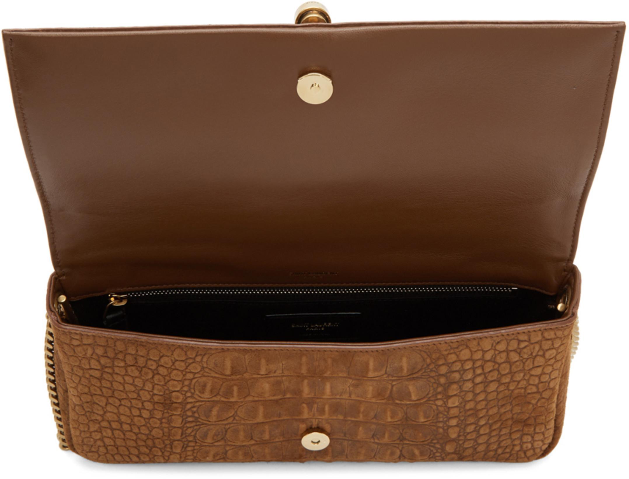 SAINT LAURENT Opyum Patent-leather Sandals In White