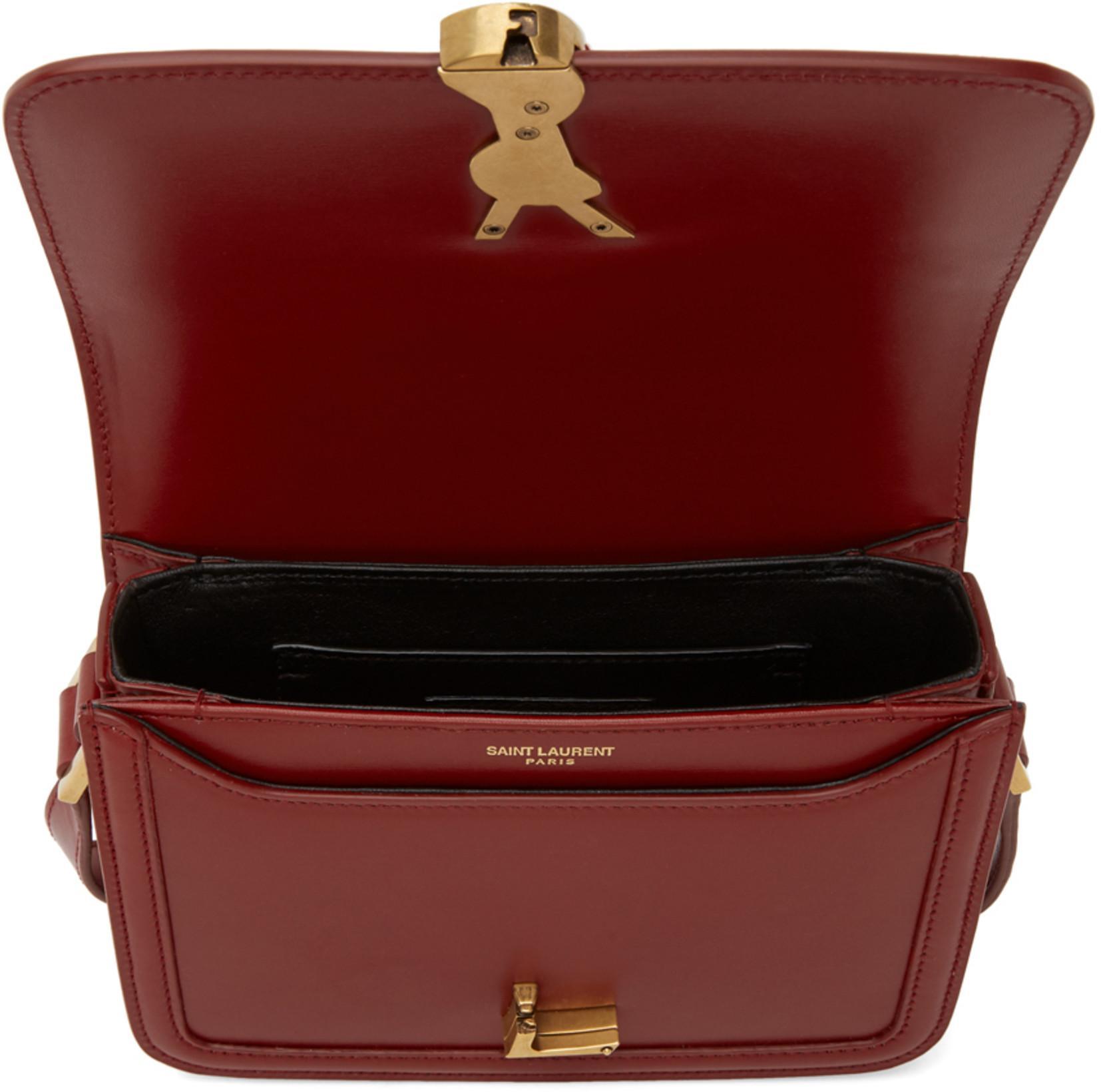 SAINT LAURENT Opyum Patent-leather Sandals In White