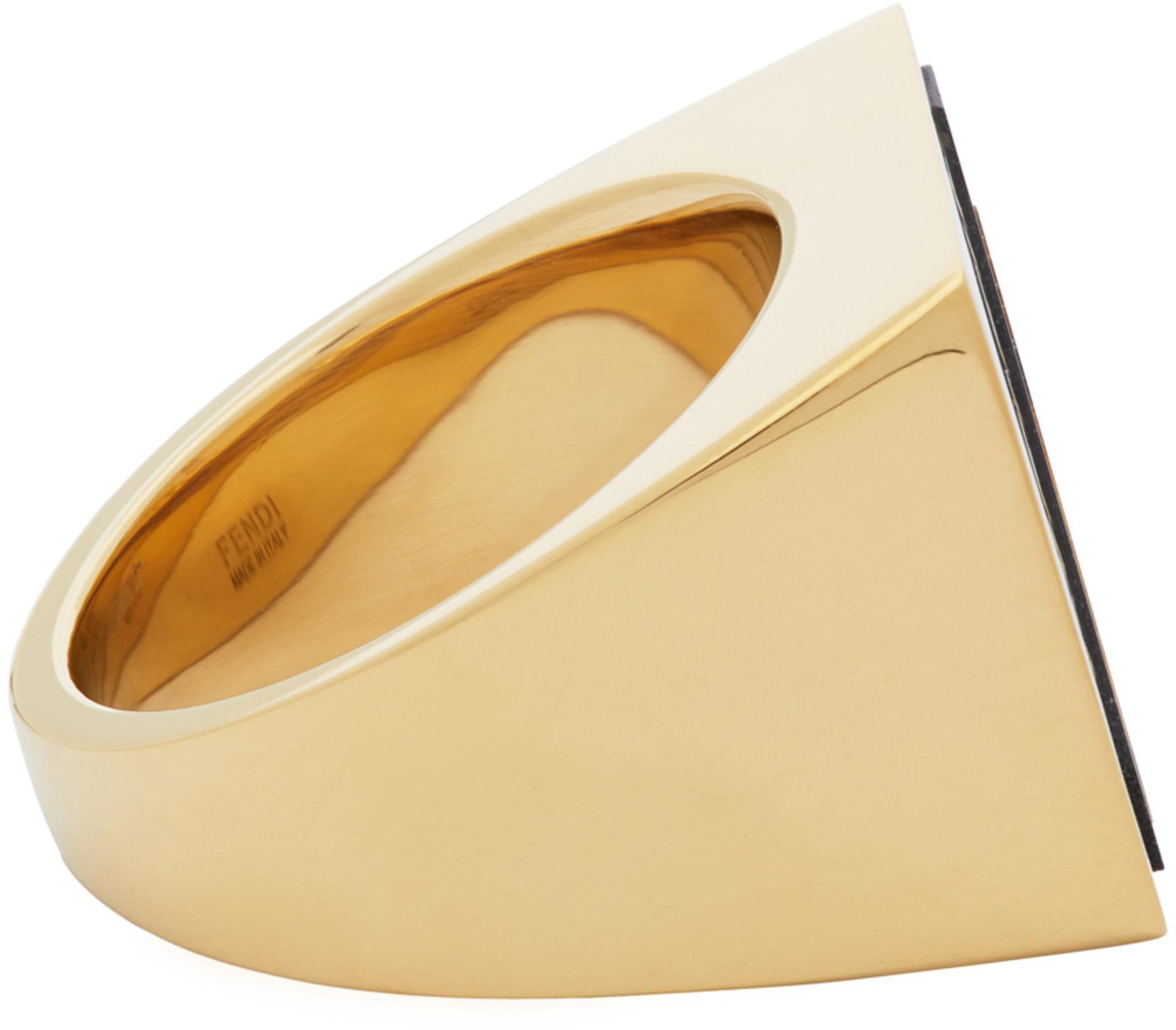 FENDI Rubber Slides With High Strap And Embossed Ff Motif Shoes In Black