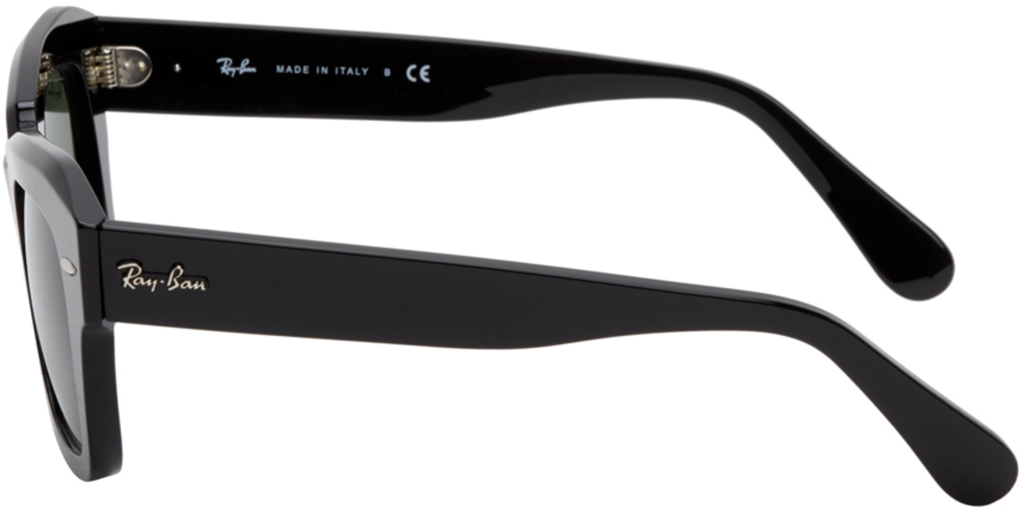 RAY BAN Ray-ban Square State Street Sunglasses In Black Orb2186