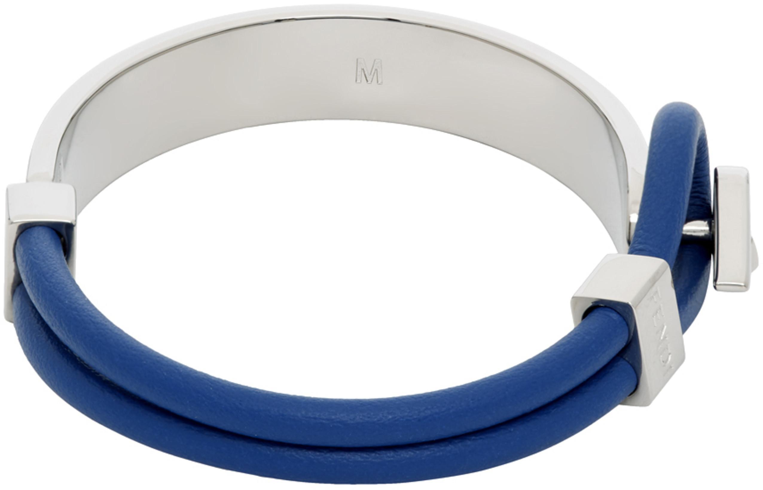 FENDI Rubber Slides With High Strap And Embossed Ff Motif Shoes In Black