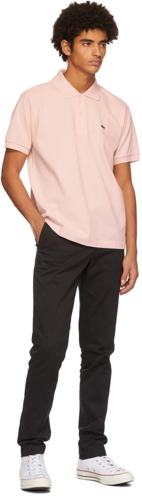 LACOSTE Classic L1212 Polo In Flamingo