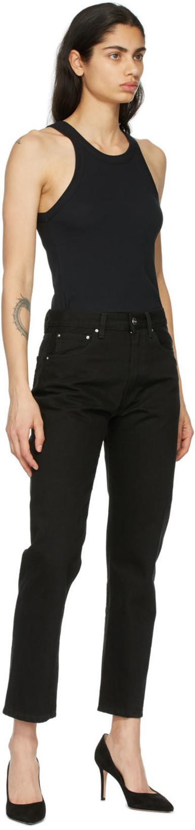 GIANVITO ROSSI Black Leather Suede Pumps