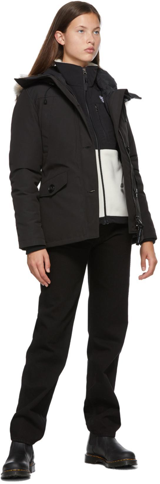 DR. MARTENS Damen Leder 2976 Leonore Chelsea Stiefel Mit Kunstpelzfutter In Black Wyoming