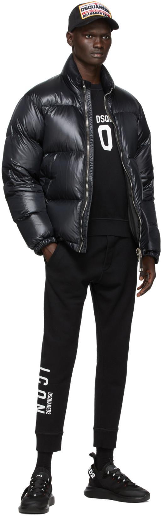 DSQUARED2 Dsquared Men Icon Cool Fit Sweatshirt In Black