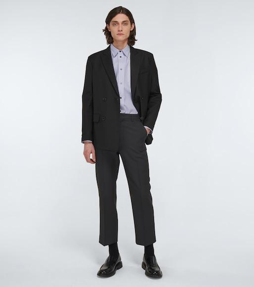 VALENTINO Double-breasted Blazer In Black