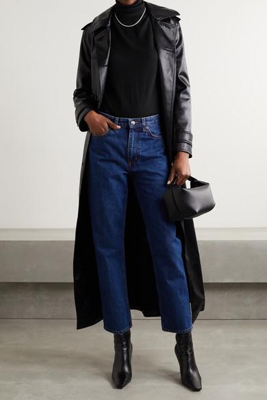 THE ROW Lambeth Cashmere Turtleneck Sweater In Black