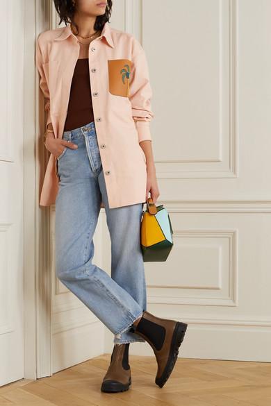 LOREN STEWART Gold-plated Round Link Chain Necklace