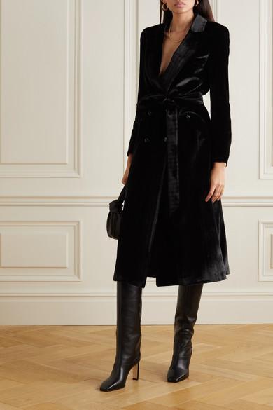 JIMMY CHOO Tempe Knee-high Leather Boots In Black