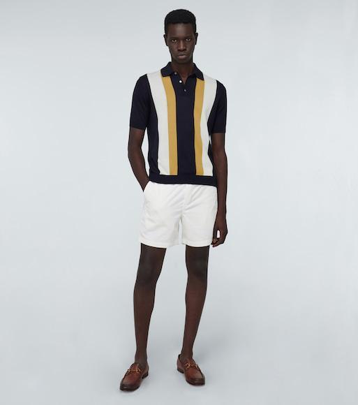 POLO RALPH LAUREN Linen Shorts In White