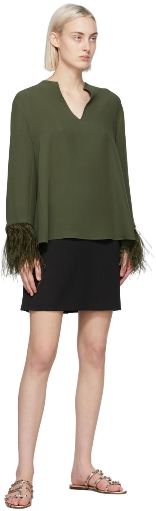 VALENTINO GARAVANI Valentino Rockstud Leather Sandal In White