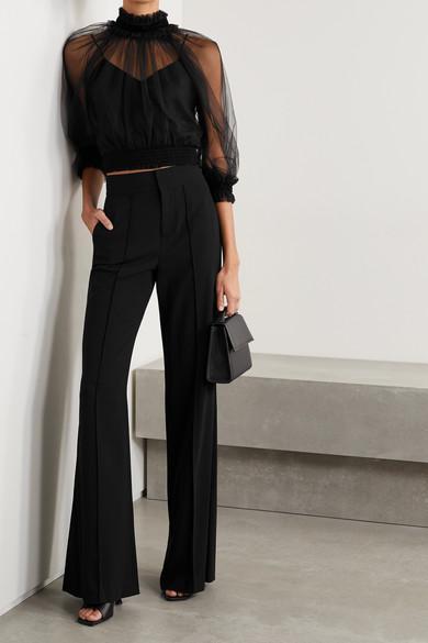 ALICE AND OLIVIA Women's Eloise Pleated Pants In Black