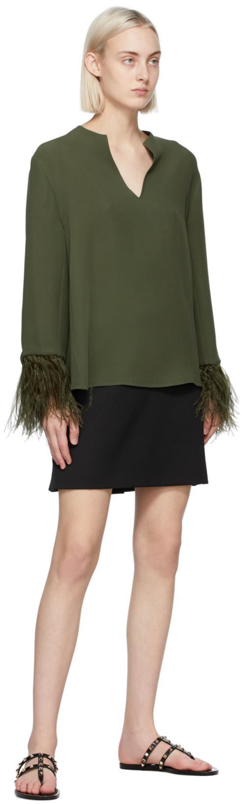 VALENTINO GARAVANI Summer Rockstud Thong Sandals In Black