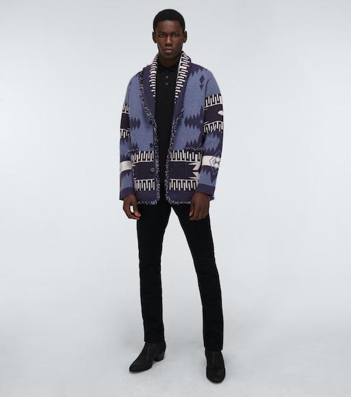 SAINT LAURENT Cassandre Polo Shirt In Black