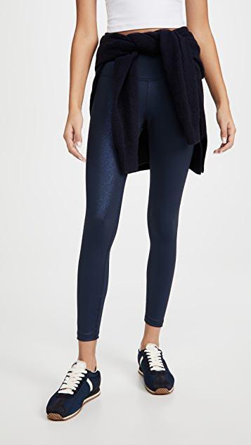 BEYOND YOGA Spacedye Slim Racerback Cropped Tank Top In Cloud White