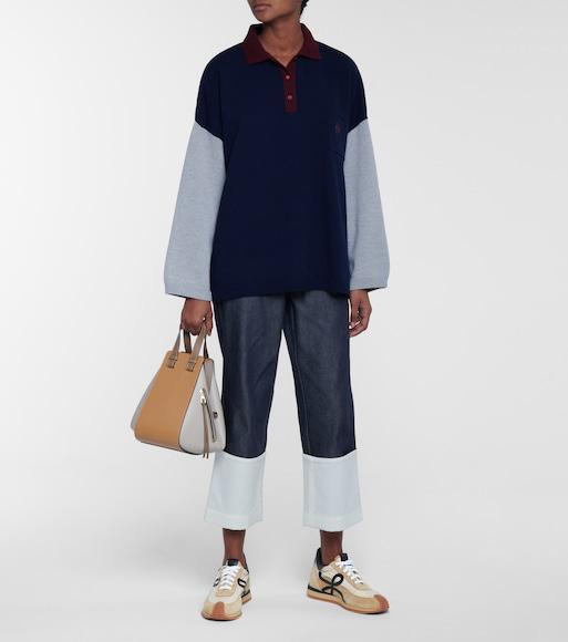 LOEWE Low-cut Lace-up Sneakers In Nude