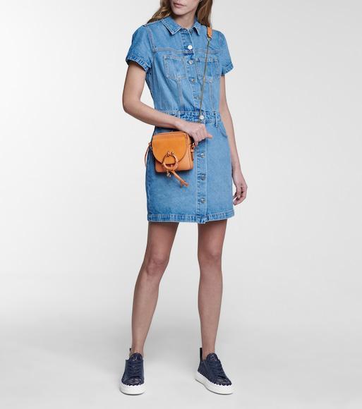 CHLOÉ Lauren Lace Sneakers In Blue