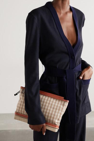 BOTTEGA VENETA Rubber Sole Leather Stretch Mule Sandal Optic White