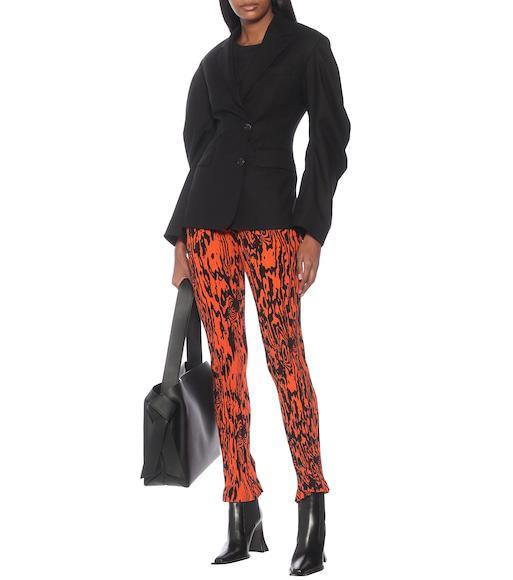 ACNE STUDIOS Ellison Face Short Sleeve Shirt In Black