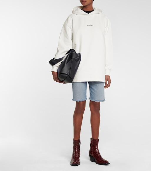 ACNE STUDIOS Ellison Face Short Sleeve Shirt In Black